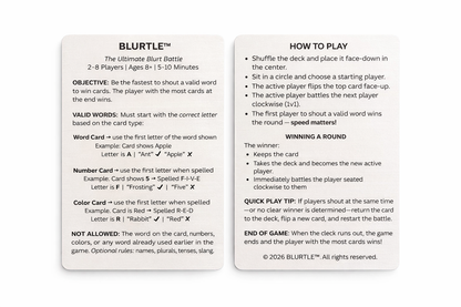 BLURTLE™ Game - FREE Shipping